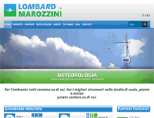 Tablet Screenshot of lombardemarozzini.com